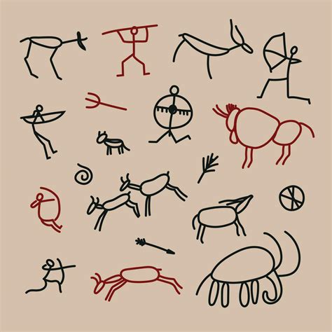 How To Draw Cave Drawings at Marvin Ibrahim blog