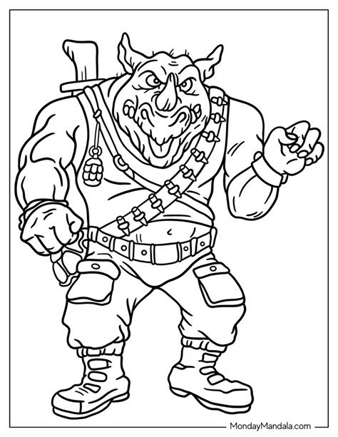 Michelangelo Ninja Turtles Coloring Pages [2025]