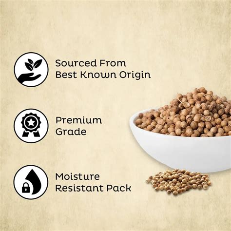Orika Double Parrot Coriander Whole (Sabut Dhaniya) | 100g