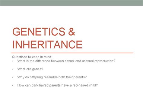 Difference Between Genetics or Inheritance 的图像结果