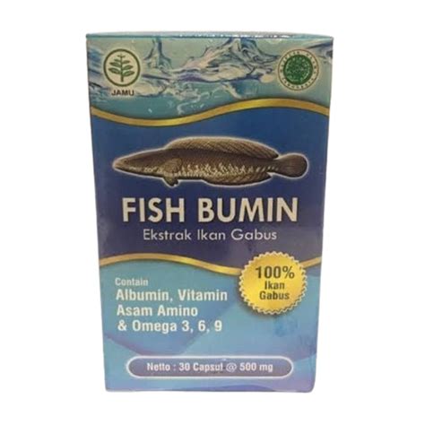 Fish Bumin 30 Tablet - Alodokter Shop