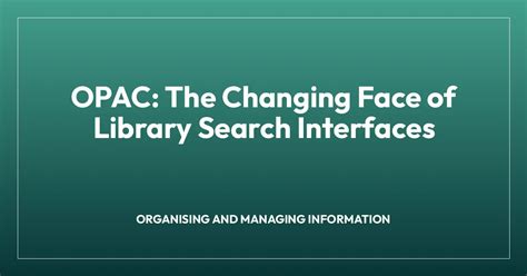 Library OPAC 的图像结果