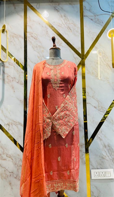 Pure punjabi crape party 🎉 suit With Baju Work – Aur Dikhao.