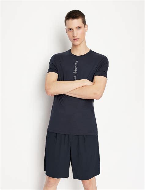 Logo Print Slim Fit Crew-Neck T-Shirt