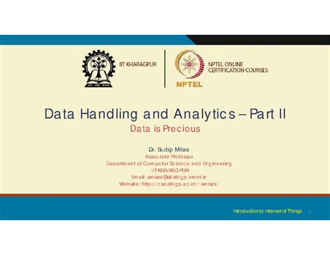 Data Handling and Analytics II: Insights on Qualitative & Quantitative ...