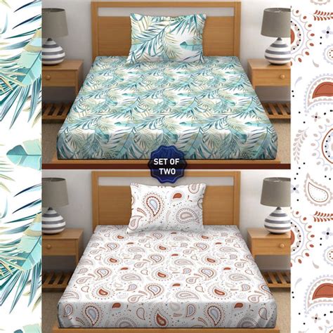 Buy Best Quality Bed Sheets Online | Single Bed Sheet | Bellacasa ...