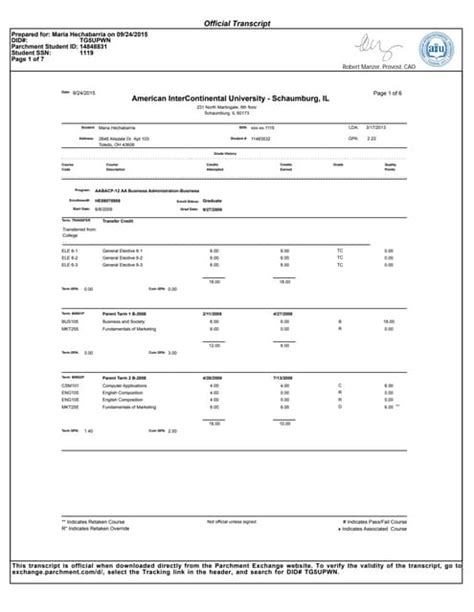 Image result for Common App Transcripts