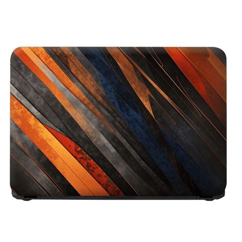 Shop Gray Copper Sporty Background Laptop Skin | Buy Online Now ...