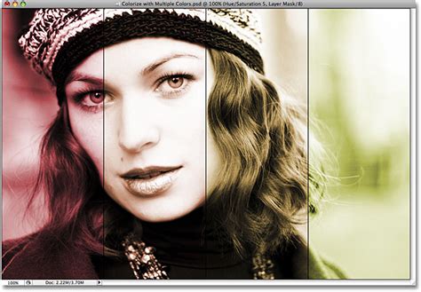 Photoshop CS2 Colorize 的图像结果