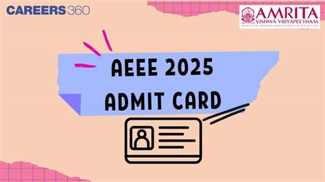 AEEE Admit Card 2025 Phase 2 (Out) - Amrita BTech Hall Ticket Download Link