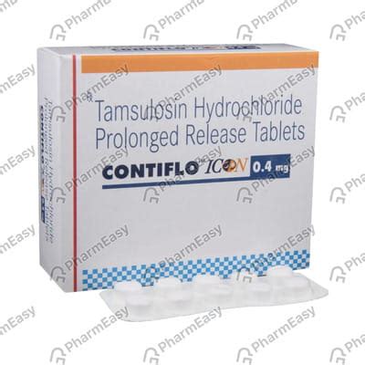 Buy Contiflo Icon 0.4 MG Tablet (30) Online at Flat 15% OFF | PharmEasy