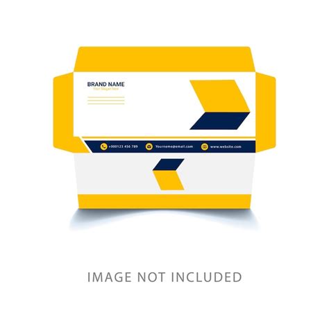Envelope design company envelope design template vector 2024 | Premium ...