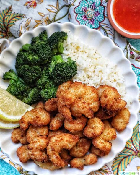 Air Fryer Popcorn Shrimp - Urban Bliss Life