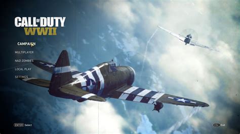 Image result for Cod WW2 Menu