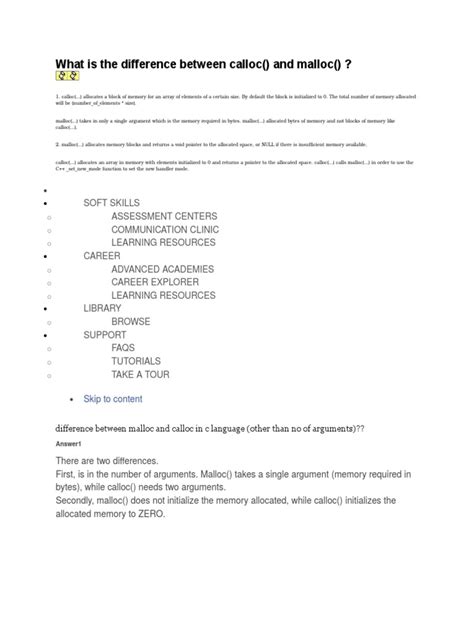 Image result for Malloc and Calloc in C Programming