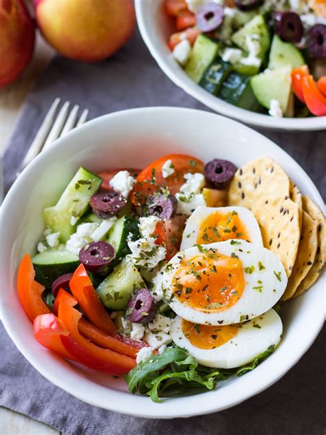 Meal Prep Breakfast Bowls Greek Style - Nourish Every Day