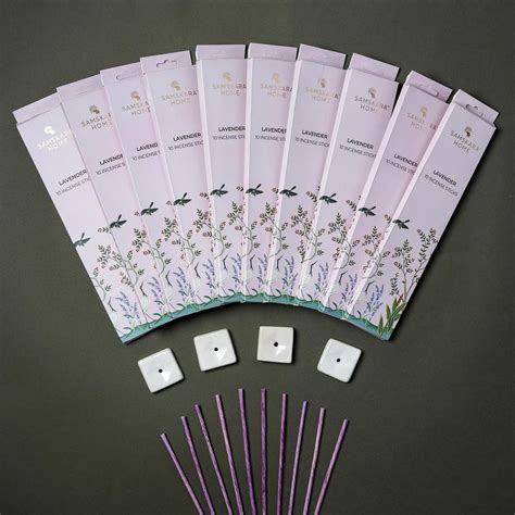 Lavender Incense Sticks 10 Box Combo Pack | Incense | Samskara Home