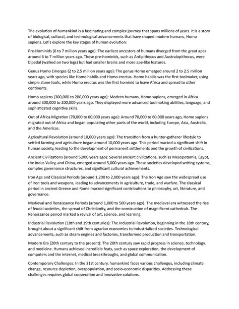 Evolution of Humankind 的图像结果