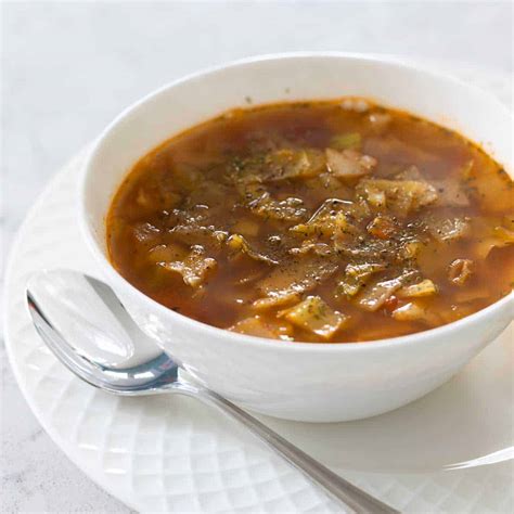 Sweet And Sour Cabbage Soup Weight Watcher’s Cabbage Soup – Sweet