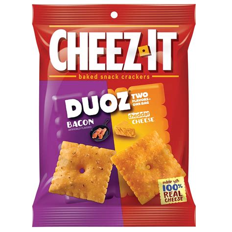 Cheez-It Duoz Bacon Cheddar 4.3oz 6ct – candynow.ca