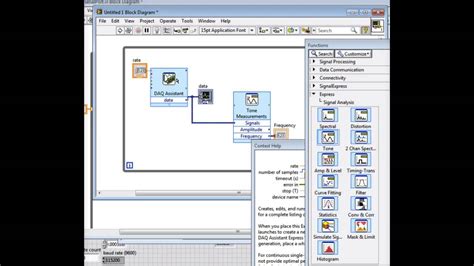 How to Measure Data Using LabVIEW 的图像结果