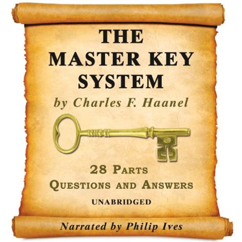 The Master Key System Audiobook - All 28 Parts (Audio Download ...