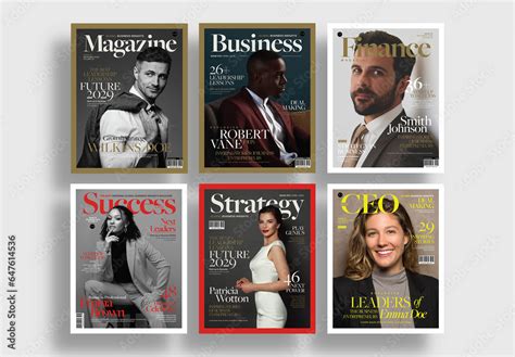 Business Magazine Cover 的图像结果