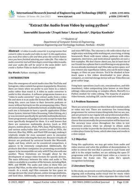 Image result for Audio Split Using Python Program