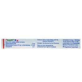 Dazit M Tablet | Uses, Side Effects, Price | Apollo Pharmacy
