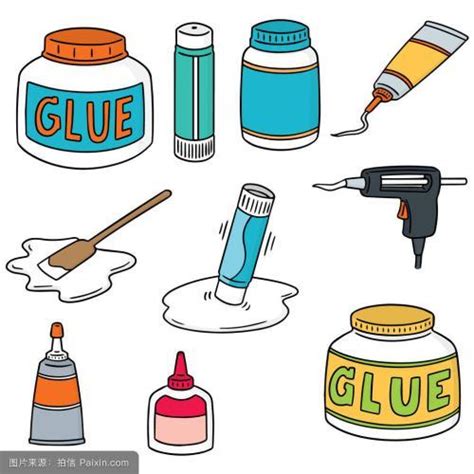 简笔画棒棒胶-天马图吧