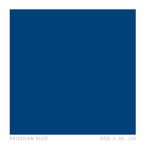 Prussian Blue - Color Sample by Winsor & Newton