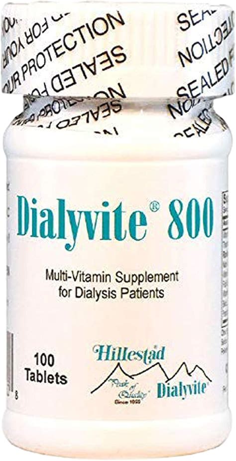 Dialyvite Daily Multivitamin Supplement for Dialysis Patients, India | Ubuy