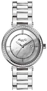 Kenneth Cole Analog Mother of Pearl Dial Women's Watch KC4792 : Amazon ...