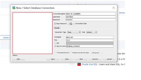 Image result for SQL Developer Database Connection