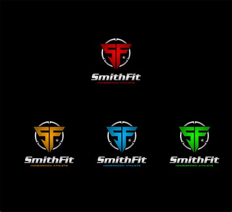 Bold, Masculine, Gym Logo Design for Smithfit "Homegrown Athlete" State ...