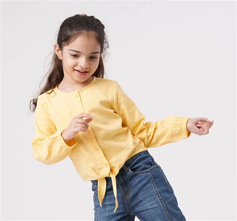 Ed-a-Mamma Sustainable Girls Tie Up Top