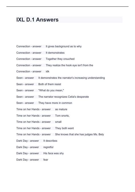 IXL Answers Key 的图像结果