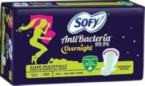 SOFY Antibacteria Overnight XXL20 Sanitary Pad Sanitary Pad Sanitary ...