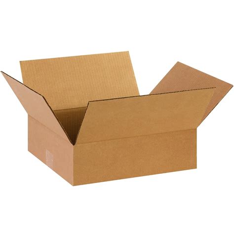 Boxes Fast BF14124 Corrugated Cardboard Flat Shipping Boxes, 14" x 12 ...