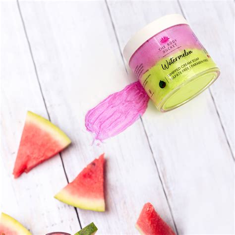Water Melon Whipped Cream Soap – 100 gm – The Body Bucket