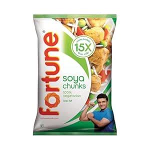 Fortune SOYA CHUNKS 320g Pouch : Amazon.in: Grocery & Gourmet Foods