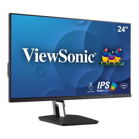 VIEWSONIC 24 INCH FHD IPS TOUCH MONITOR ONE CABLE SOLUTION USB TYPE-C ...