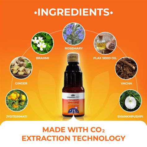 Buy Nurosmart Brain Booster Syrup for Kids | Ayurvedic Memory Tonic ...