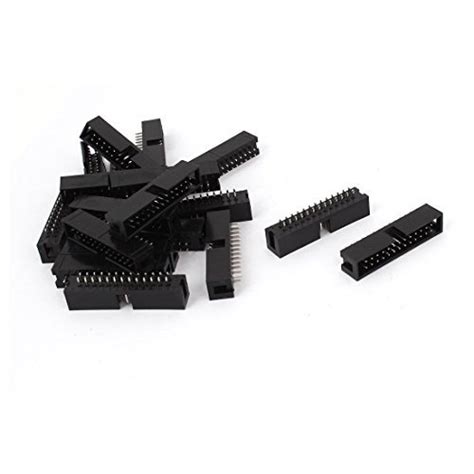 Alcoa Prime20 Pcs 26Pin 2.54mm IDC Socket PCB Box Header Straight Male ...