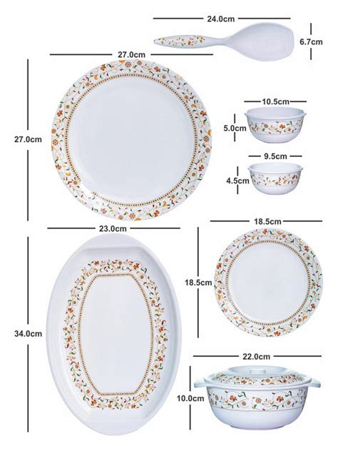 Servewell Dinner Set 31 pc Urmi - Filigree – GOOD HOMES