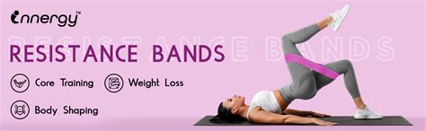 Innergy Fabric Resistance Band | Loop Bands for Workout | Hip Bands for ...