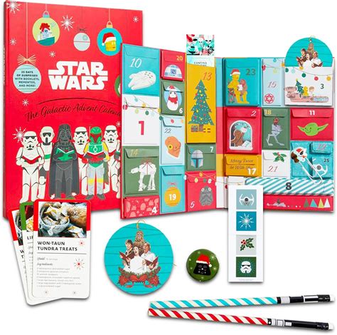 Star Wars Calendario de Adviento con cuenta regresiva para Navidad ...