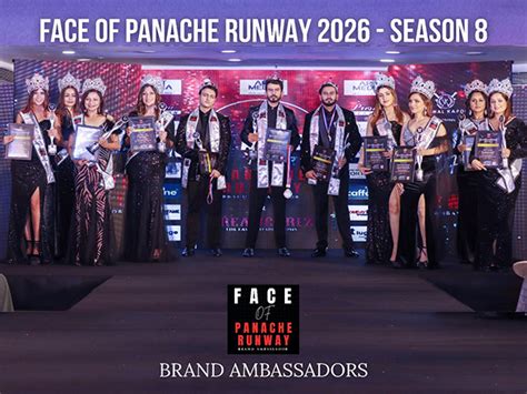 FACE OF PANACHE RUNWAY 2025 - SEASON 8 By Curator & Director Vishal ...
