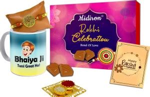 Midiron Rakshabandhan Gift Box for Brother / Bhai/ Bhaiya ...