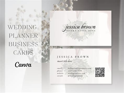 Wedding Planner Business Cards 的图像结果